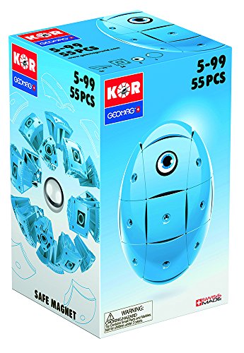 GeomagKOR Color, Blue, 55 Piece Set, 673