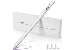 KOKABI Pencil 1st Generation for Apple, Stylus Pen for iPad (2018-2023) with USB C Charging, Palm Rejection & Tilt Sensitivity, Pencil for iPad 6-10 Gen, iPad Pro 11"/12.9", iPad Air 3/4/5, iPad Mini 5/6