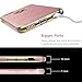 iPhone 6s Case, LOHASIC Ultra Slim [Premium Texture Grip] [PU Leather & Soft TPU & Plating Coated Frame] Seamless Hybrid Elegant Cover Case for iPhone 6s & iPhone 6(4.7 Inch,Rose Gold)