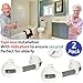 AmeriLuck 2-Pack 12in Suction Bath Grab Bar with Indicators, Balance Assist Bathroom Shower Handles, White/Grey