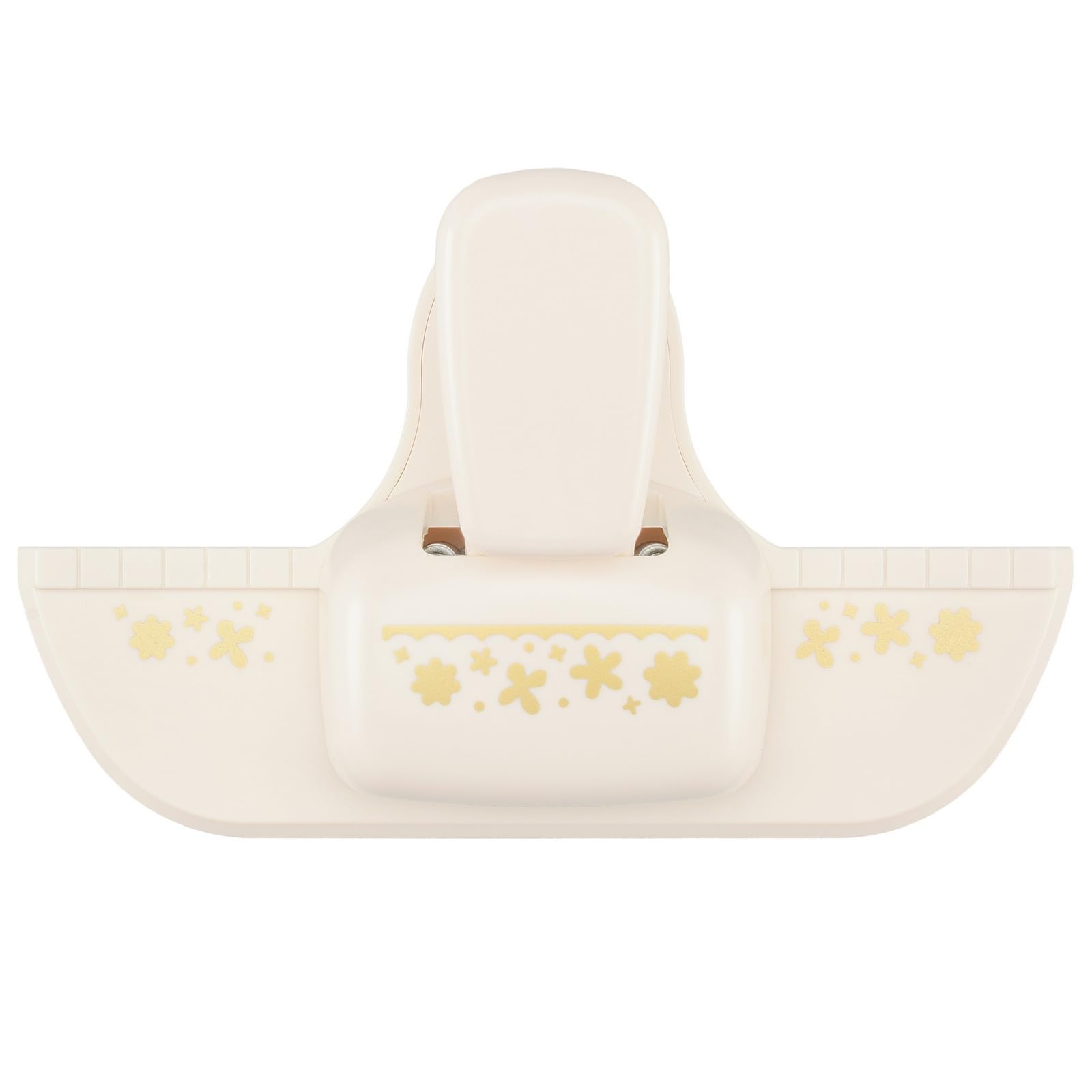 Vaessen Creative Border Punch - Playful Flowers - 1,3 x 4,5 cm - Circle Punch for Card Making and Crafting