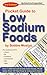 Pocket Guide to Low Sodium Foods primary