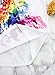 Futurino Women's Summer Colorful Bow Tie Unicorn Print Short Sleeve T-shirt Tops (M, Rainbow Feather)