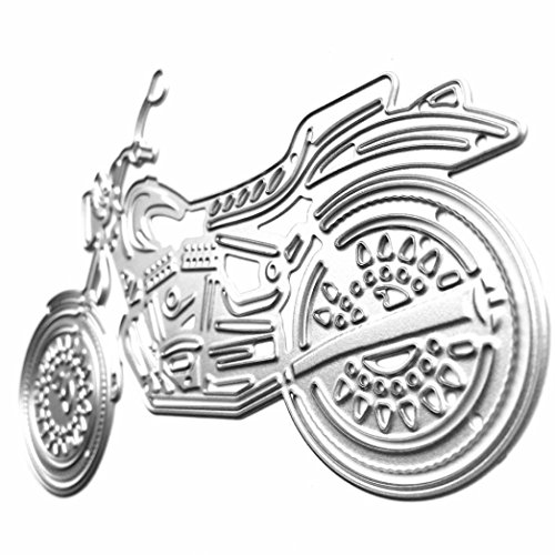 Mikey Store Metal Cutting Dies Stencil DIY Scrapbooking Embossing Album Paper Card Craft (E) - Thumbnail 3
