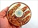JET Citrine Gemstone Orgone Tea Coaster Flower of Life Round 40 Page Booklet Jet International Crystal Therapy India
