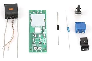 WALFRONT High Voltage Pulse Generator DC 3-5V Working Frequency 20khz-25khz Super Arc Pulse Ignition Coil Module Set DIY Kit for Cigarette Lighter