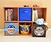 Shark and Monkey Themed Storage Cubes for Children by Harbor Creek - Eliminate Clutter – Kids Closet Organizers are Ideal for Baby or Toddler Clothes, Toys, Games and Books (2-Pack, Shark and Monkey)