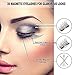False Eyelashes Natural Look, 3D Premium Quality Fake Eyelashes/Natural Magnetic/Full Eye,100% Handmade Black Nature Fluffy Long Soft Reusable 4 Pair