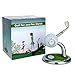 9.99WORLD MALL Golf Ball Pen Holder with Clock, Business Gifts Office Desktop Golf Pen Stand Miniature Model Decoration