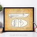 Vintage 1943 Chris Craft Boat Patent - Great Beach House, Cabin and Lake House Decor, Nautical Artwork, Great Gift for Boater, Sailor, and Boating Yacht Owner, 11x14 Unframed Patent Print Poster