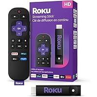 Roku® Streaming Stick™ 2025 - HD Roku Streaming Device for TV with Voice Remote - Free & Live TV