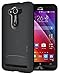 TUDIA Full-Matte Arch TPU Bumper Protective Case for Asus ZenFone 2 Laser 5.5 Inch (ZE550KL) [Not for ZE601KL 6.0 Inch] (Black)