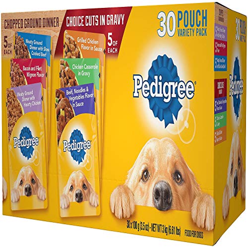 Pedigree Pouches 6 Flavor Variety Pack (30 ct.) Pricepulse