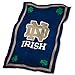 Logo Brands NCAA Notre Dame Fighting Irish UltraSoft Blanket, One Size, Team Color