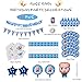 66Pcs Boss Baby Party Supplies Set,Happy Birthday Banner,Boss Baby Balloons,Tablecloth,Plate,Napkins,Blowouts,Pennant,Baby Boss Birthday Party Decoration and Children Carnival Party Supplies Decoration Baby Shower Party DIY