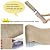 Vinyl Wallpaper Film Home Decoration Premium sterile Vinyl Flooring Sheet Wallpaper Sticker Multi-Usage Self-Adhesive Contact Paper Film Peel and Stick Removable Waterproof Oak Wood 24 X 118inch