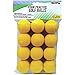 PrideSports Practice Golf Balls, Perforated, 12 Count