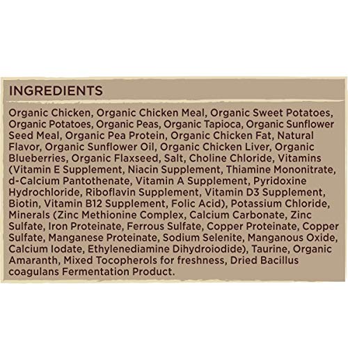 Castor & Pollux ORGANIX Grain Free Organic Senior Recipe Grain Free Dry