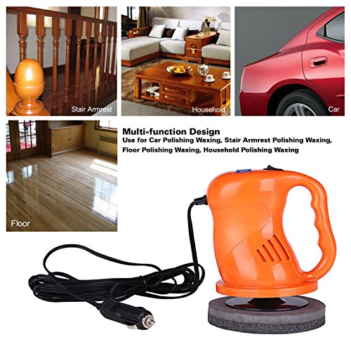 AUTOPDR Car Polishers and Buffers 12V 40W Car Waxing Waxer/Polisher Machine Car Gloss For Car Paint Vehienlar Electric - Thumbnail 6