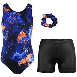 MODAFANS Leotards for Girls Gymnastics with Shorts