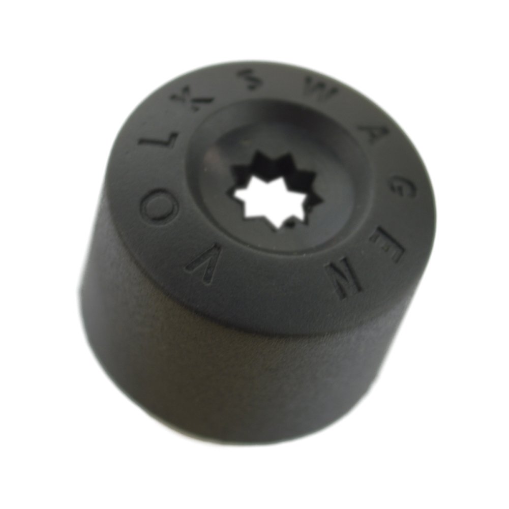 runmade Plastic Wheel Lock Lug Bolt Nut Cover Cap for VW Jetta Golf