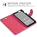 iPhone 6s/6 Case, iPhone 6s/6 Wallet Case, TUCCH Premium PU Leather Flip Folio Wallet Case with Card Slot, Cash Clip, Stand Holder and Magnetic Closure, Pink