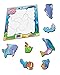Just Smarty Preschool Puzzles for Toddlers 2-4 Set of 2 | Fun Shapes Ocean and Zoo 7 Pieces Each with Tray | Kids Puzzles Ages 2-4 | Educational and Learning Game Kindergarten Level 2