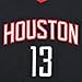 Outerstuff Youth NBA 8-20 Houston Rockets #13 James Harden Swingman Jersey Black