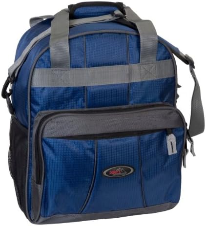 BACKPACK SKI BOOT BAG w/POCKET - BLUE