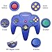Joxde Wired Controller for N64, 2 Pack Retro Nintendo 64 Gaming Gamepad Joystick for N64 System Video Game Console(Black and Blue)thumb 2