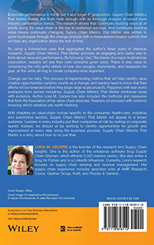 Supply Chain Metrics that Matter (Wiley Corporate F&A)
