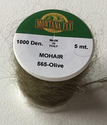 Montana Fly Co. Mohair Yarn Spooled ::: Fly Tying Material (Olive)