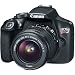 Canon T6 EOS Rebel DSLR Camera with EF-S 18-55mm f/3.5-5.6 is II Lens and Two (2) 16GB SDHC Memory Cards Plus Triple Battery Tripod Cleaning Kit Accessory Bundlethumb 1