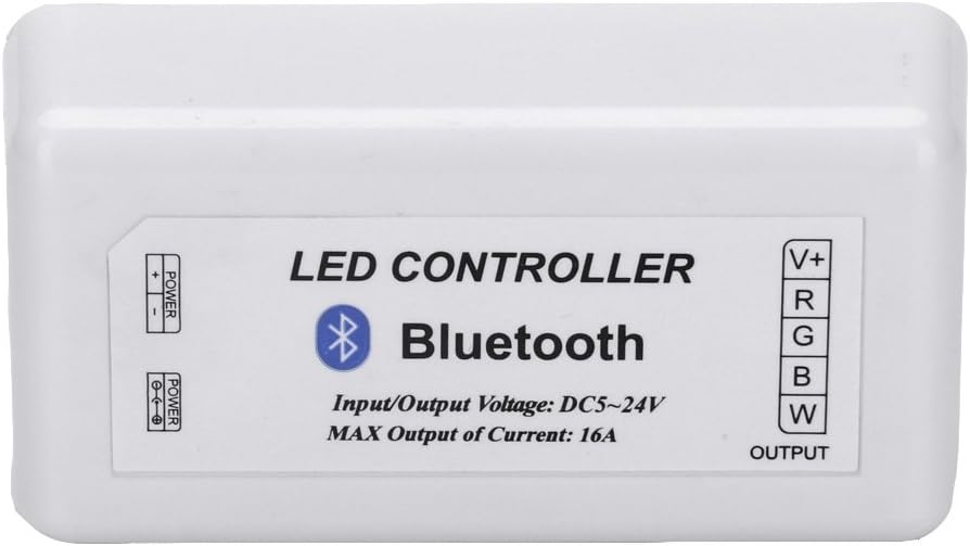 LED Bluetooth RGBW LED Controller for LED Strip Light Module Magic LED Light Support for Iphone for Android support IOS,DC12-24V