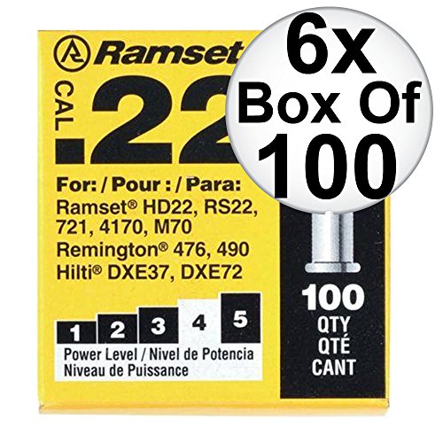 Ramset 42CW Boxes of 100 #4 