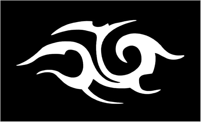 Amazon ステンシルシート トライバル Gs 542 ボディジュエリー ステンシル プレート シール マーク デザインシート ダイヤモンドタトゥー ヘナタトゥー フェイクタトゥー トライバル ボディアート グリッター ハロウィン タトゥーシール 通販