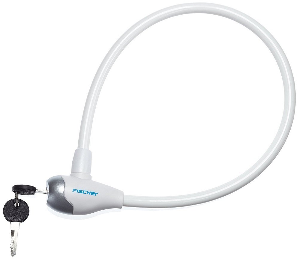 Fischer Cable Lock Fashion 85897, Multi, 65cm