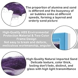 ANXUS Moving Sand Art Liquid Motion Bubble, Flowing