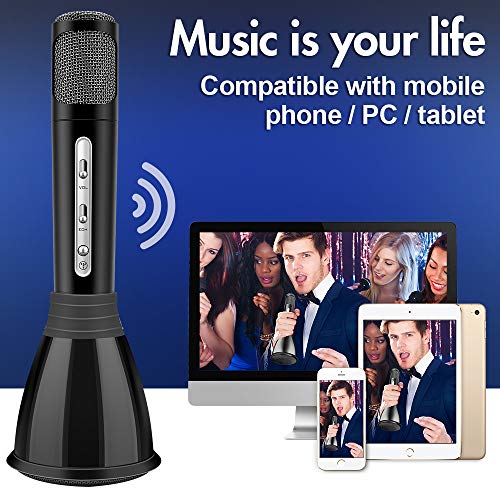 TOSING Microphone for Kids, Wireless Bluetooth Karaoke Microphone