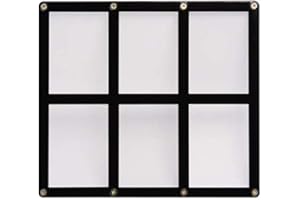 Ultra Pro 6 Card Black Frame Screwdown Holder
