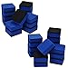 30 Pack Magnetic Whiteboard Dry Eraser Chalkboard Cleansers Wiper for Classroom Office (Blue)