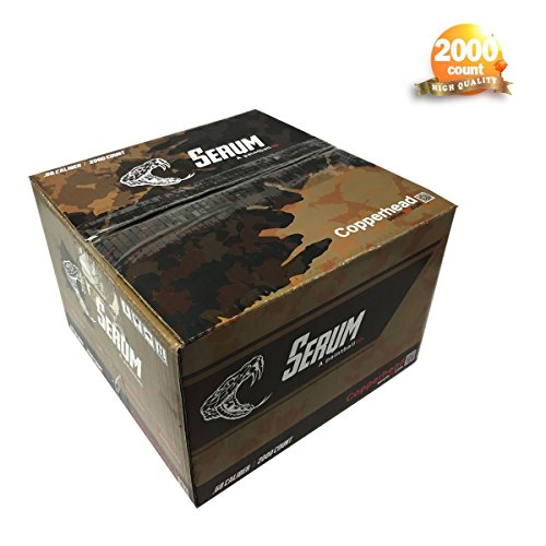 Serum 2000ct .68 calibre caliber splash paintball balls…