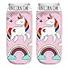EPEIUS 6 Pairs Girls'/Women's 3D Cartoon Horse/Donuts No Show Socks Value Pack