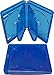 (30) Empty 22mm Thick 6 Disc Capacity - Blue Replacement Boxes/Cases for Blu-Ray DVD Movies - Holds 6 Discs BR6R21BL