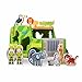 USA Toyz Shape Sorter Wooden Toys Educational Toys Safari Shape Sorter Wooden Puzzles for Toddlers w/ Wooden Truck and Animals Wooden Blocks (10pc)