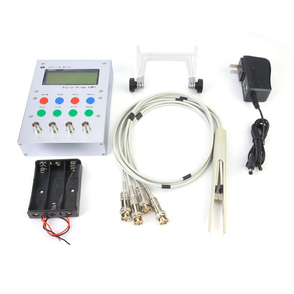 Bridge Set + Patch Holder XJW01 Capacitor Meter Digital Bridge 220V CN Plug Capacitance Meter