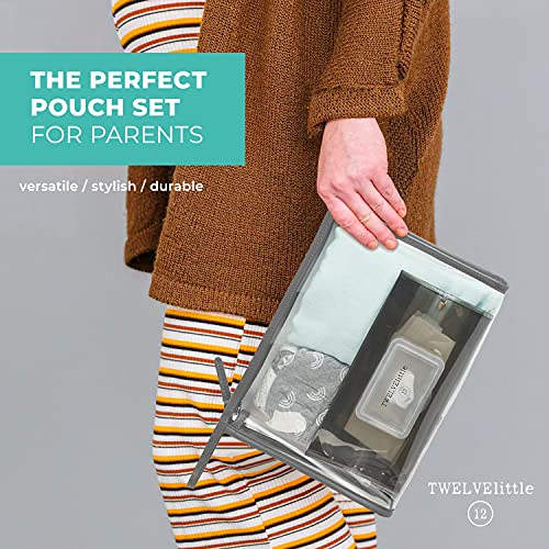 TWELVElittle On The Go 3in1 Diaper Pouch Baby Organizing Pouches