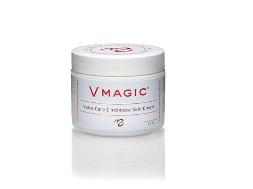Vmagic Organic Vulva Cream & Intimate Skin Care, Feminine Irritation Relief- Relieves Dryness, Itching, Burning, Redness, Chafing, Odor, Menopause Symptoms - Estrogen Free (2 oz)