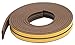 M-D Building Products 02592 1/8 in. x 3/8 in. x 17 ft. Brown Premium Rubber Window Seal for Ex-Small Gaps