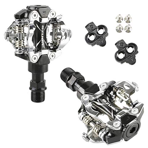 Venzo Shimano SPD Compatible Mountain Bike Sealed Pedals Cleats